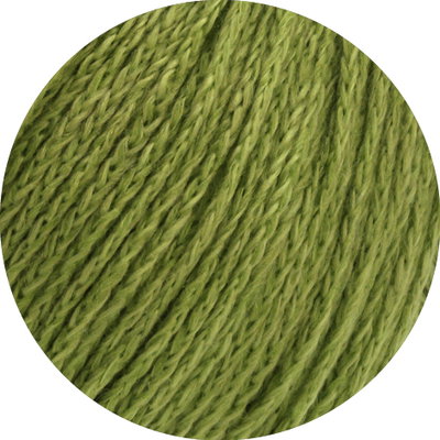 Lana Grossa Alta moda cotolana 26 olijf groen op=op uit collectie 