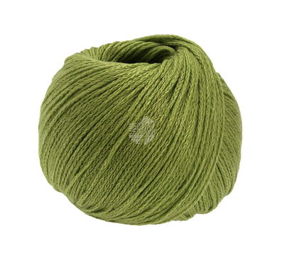 Lana Grossa Alta moda cotolana 26 olijf groen op=op 