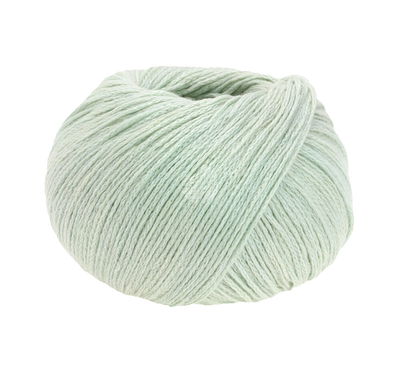Lana Grossa Alta moda cotolana 35 pastel mint groen