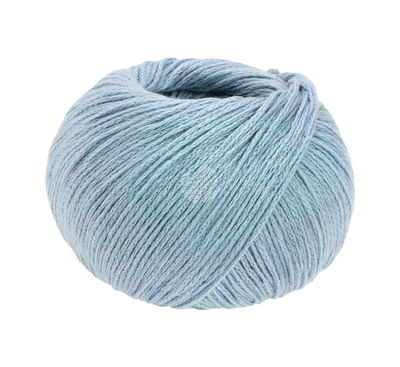 Lana Grossa Alta moda cotolana 37 licht blauw op=op uit collectie 