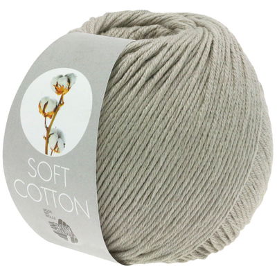 Lana Grossa Soft cotton 04 grijsbeige