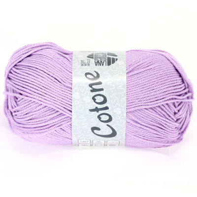 Lana Grossa Cotone 007 lila op=op uit collectie 