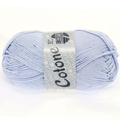Lana Grossa Cotone 008 licht blauw