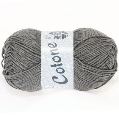 Lana Grossa Cotone 019 grijs