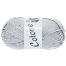 Lana Grossa Cotone 063 zilver grijs
