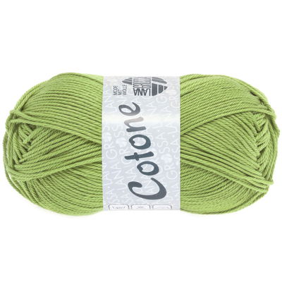 Lana Grossa Cotone 073 helder linde groen