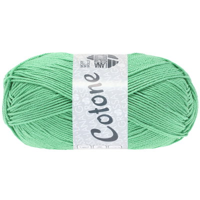 Lana Grossa Cotone 086 zacht mint groen op=op 