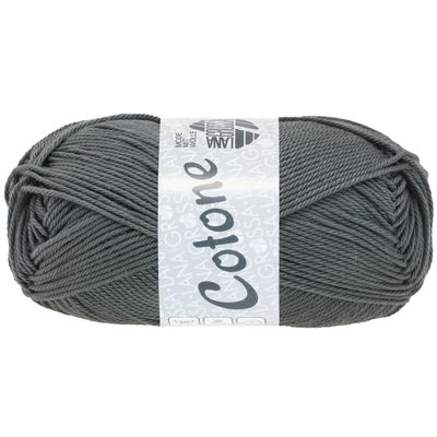 Lana Grossa Cotone 114 midden grijs
