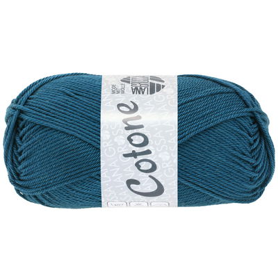 Lana Grossa Cotone 119 petrol blauw