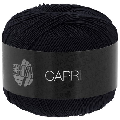 Lana Grossa Capri 16 zwart opruiming 