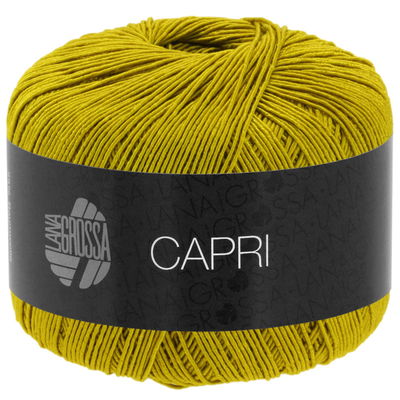 Lana Grossa Capri 22 geel groen opruiming 