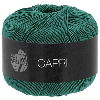 Lana Grossa Capri 28 donker groen opruiming 