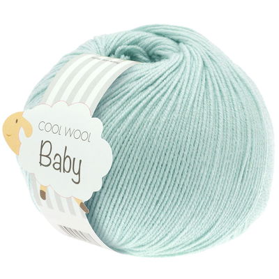 Lana Grossa Cool Wool Baby 257 licht mint groen