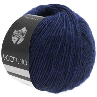 Lana Grossa Ecopuno 10 marineblauw