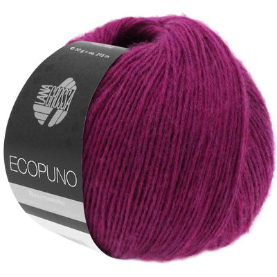 Lana Grossa Ecopuno 22 fuchsia paars