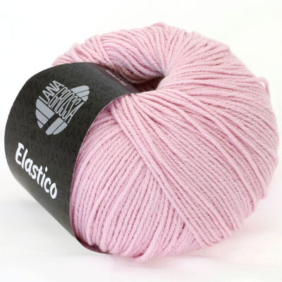 Lana Grossa Elastico 090 roze op=op uit collectie 