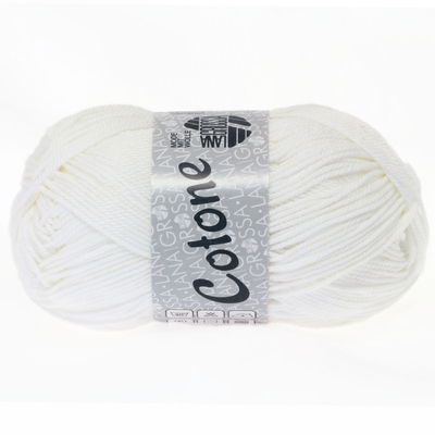 Lana Grossa Cotone 022 wit