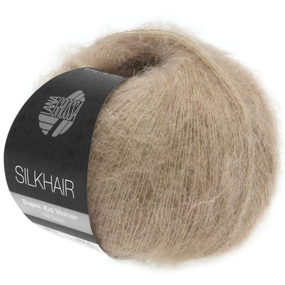 Lana Grossa Silkhair 123 parel beige opruiming 