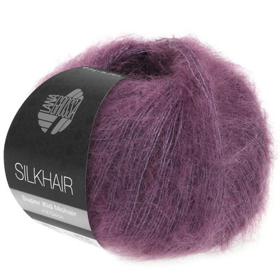 Lana Grossa Silkhair 149 paars opruiming 