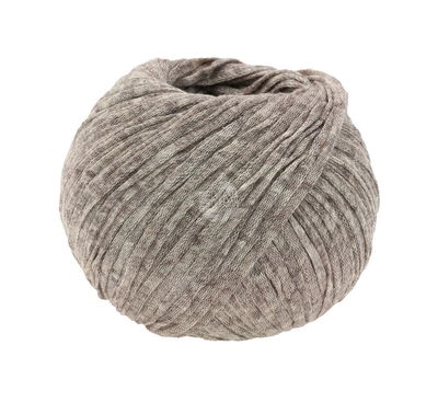 Lana Grossa Cotton Melange 12 grijs bruin opruiming 