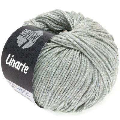 Lana Grossa Linarte 060 grijs groen op=op uit collectie 
