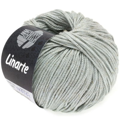 Lana Grossa Linarte 060 grijs groen