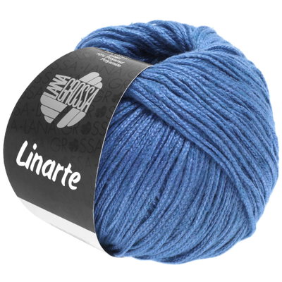 Lana Grossa Linarte 092 blauw op=op uit collectie 