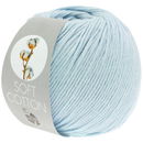 Lana Grossa Soft cotton 08 licht blauw