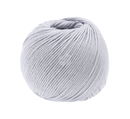 Lana Grossa Soft cotton 32 zilver grijs