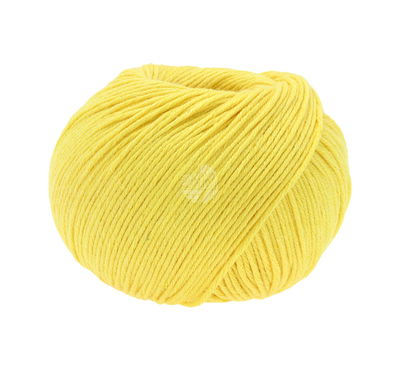 Lana Grossa Soft cotton 35 geel