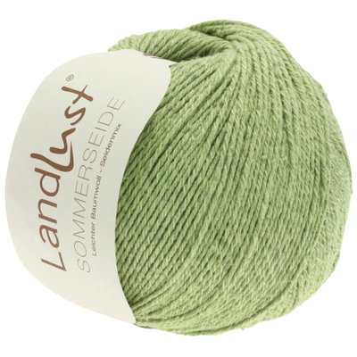 Lana Grossa Landlust sommerseide 03 fris groen