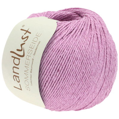 Lana Grossa Landlust sommerseide 22 lila opruiming 