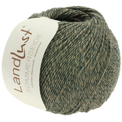 Lana Grossa Landlust sommerseide 30 donker groen