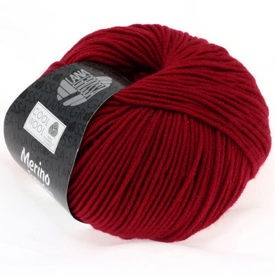 Lana Grossa Cool wool 0514 rood bruin opruiming 