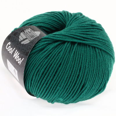 Lana Grossa Cool wool 2015 petrol groen opruiming 