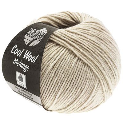 Lana Grossa Cool wool mélange 7147 naturel beige opruiming 