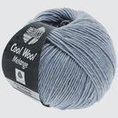 Lana Grossa Cool wool mélange 7154 licht grijs blauw (opruiming)