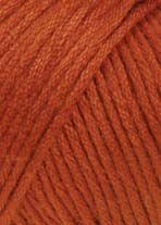 Lang Yarns Omega + 764.0075 oranje op=op uit collectie 