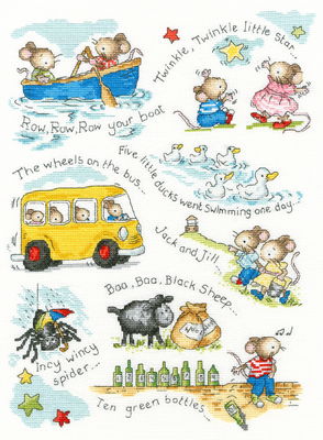 Borduurpakket Twinkle, Twinkle, Little star...