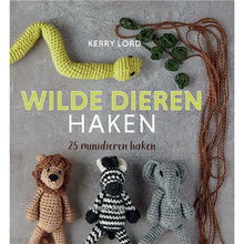 Wilde dieren haken - 25 minidieren haken