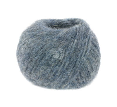 Lana Grossa Alpaca moda 08 denim blauw opruiming 
