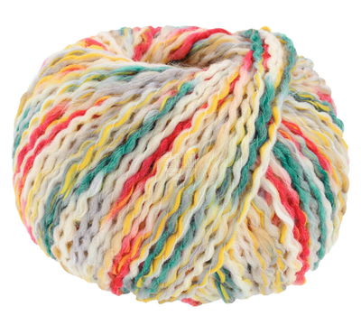 Lana Grossa Colortwist 9 room geel rood groen opruiming 