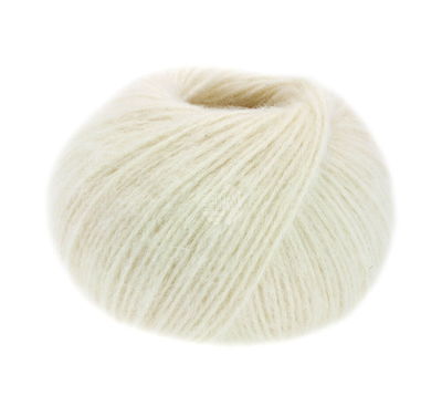 Lana Grossa Natural alpaca pelo 1 ecru