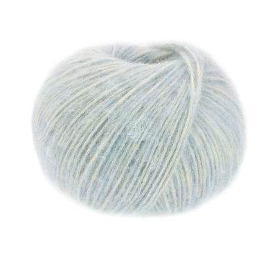 Lana Grossa Natural alpaca pelo 13 licht blauw opruiming 