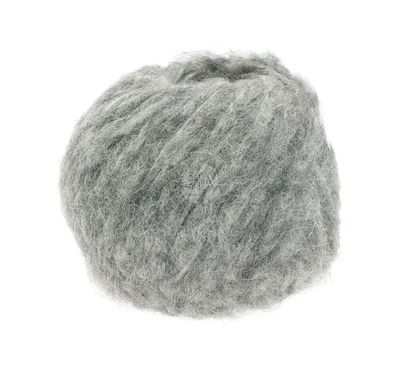 Lana Grossa Lala berlin furry 11 grijs opruiming 