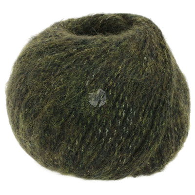 Lana Grossa Sara 14 donker groen gemeleerd opruiming 