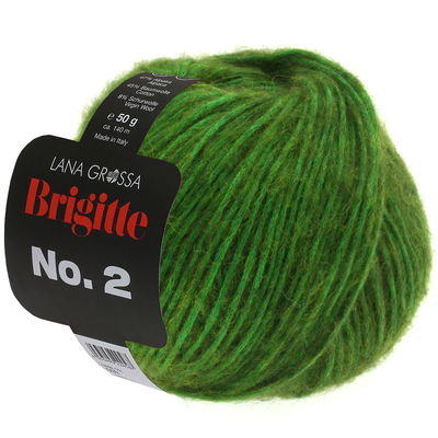 Lana Grossa Brigitte no. 2 1 groen opruiming 