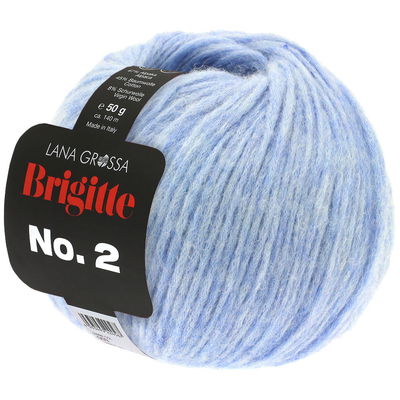 Lana Grossa Brigitte no. 2 23 licht blauw opruiming 