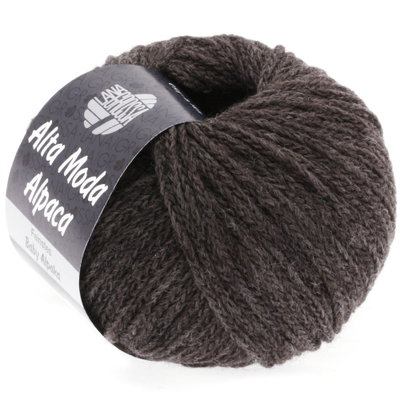 Lana Grossa Alta Moda Alpaca 010 bruin gemeleerd