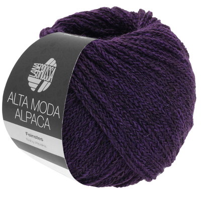 Lana Grossa Am alpaca 75 aubergine op=op uit collectie 